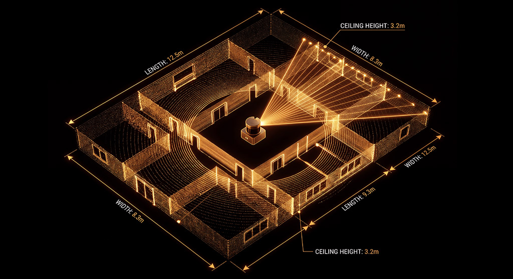 Point cloud to BIM: raw reality capture transformed into structured building model